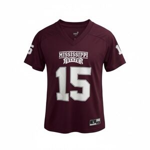 Mississippi State Bulldogs Yth L 14/16 Maroon Dak Prescott #15 Football Jersey